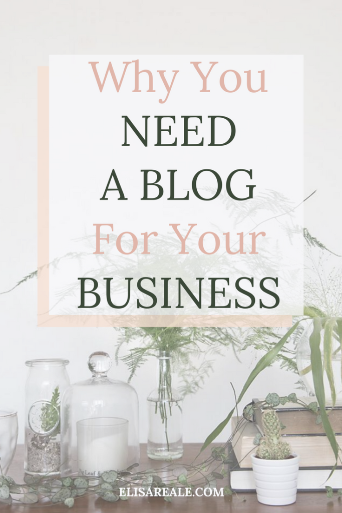 Why you need a blog for your business 